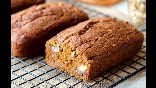 Pumpkin Banana Nut Bread [upl. by Enyleuqcaj891]