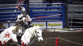 TRC Connects  Real Jousting knights [upl. by Eellac112]