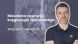 Nieudana operacja kręgosłupa lędźwiowego  45 Radiologia [upl. by Nnaarat]