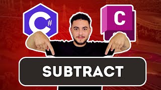 Como Usar a Operação SUBTRACT no AutoCAD com C  Subtraindo Sólidos em 3D [upl. by Ameh]