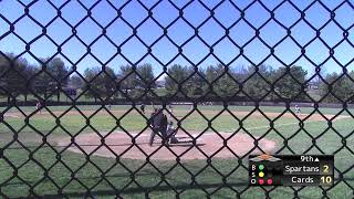 CCBC Catonsville Baseball Cardinals vs Cayuga Spartans [upl. by Lukasz288]