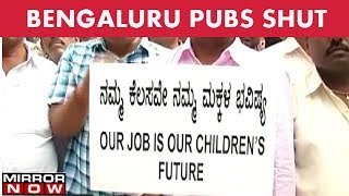 Pubs shut in Bengaluruworkers up in arms  The News [upl. by Ninnahc]