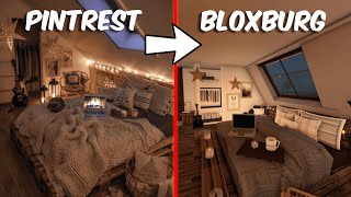 BUILDING MY DREAM BEDROOM IN BLOXBURG  roblox [upl. by Analak518]