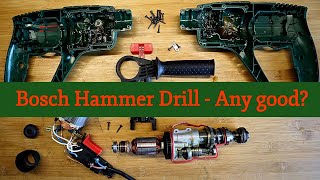 Bosch PBH 2100 RE Rotary Hammer Drill Teardown  Any Good [upl. by Quinby]