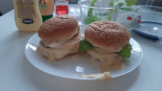 IKEA TILLREDA Microwave Oven homemade cheeseburger [upl. by Delora]