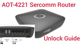 Upgrade Sercomm Router AOT 4221SR Expert Guide [upl. by Ahsemot566]