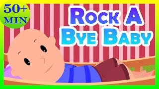 Nursery Rhyme  Non Stop Song Rock a bye Baby on the tree top [upl. by Ardnaskela]