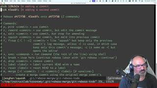 How to use git to squash commits into a single commit [upl. by Eudocia]