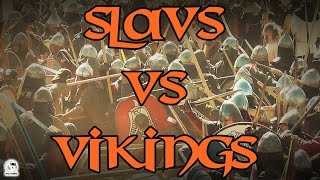 Slavs vs Vikings great battle  Bitwa wojów Słowianie i Wikingowie [upl. by Wightman]