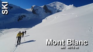 Mont Blanc à Ski  2021 [upl. by Beck]