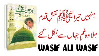 Jinhain Tera Naqsh e Qadam Mila  Naat by Hazrat Wasif Ali Wasif ra [upl. by Tamanaha]