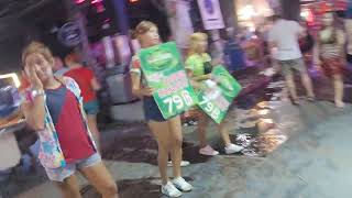 Thailand Pattaya walking street bar girl price party smoke [upl. by Aiela331]