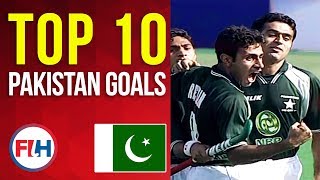 TOP 10 PAKISTAN MENS HOCKEY GOALS  FIH Hockey [upl. by Broderic]