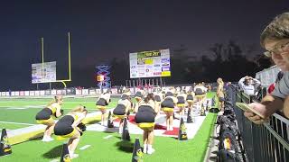 St Amant Cheer Squad Pumps Up the Crowd at Football Game [upl. by Llirrehs]