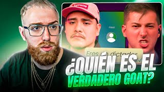 ¿QUIÉN ES EL VERDADERO GOAT CHUTY O ACZINO REACCIÓN AL HUMOR DEL FREESTYLE quotDE LA AMISTAD AL ODIOquot [upl. by Melamie]