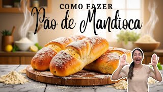 🔴COMO FAZER PÃO DE MANDIOCA [upl. by Damha4]