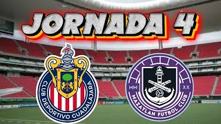 CHIVAS VS MAZATLAN JORNADA 4 EN EL ESTADIO AKRON [upl. by Kathryn310]