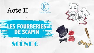 Les Fourberies de Scapin  Acte II SceÌ€ne 6  InterCycles [upl. by Matthaeus]