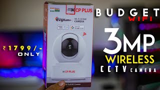 Best Wireless CCTV Camera  CP Plus Wifi Camera  CP Plus E31A [upl. by Drarej19]