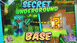 I make a secret base in Minecraft world  Secret base  Minecraft Servival series mincraft secret [upl. by Edita976]