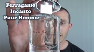 CHEAPIE ALERT  Salvatore Ferragamo Incanto Pour Homme fragrance review [upl. by Aitercal]