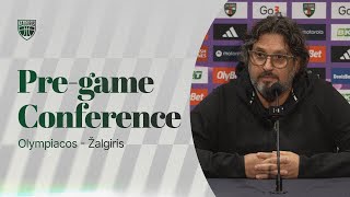 Andrea Trinchieri “Olympiacos has the toughest defense in Europe” [upl. by Greyson]