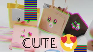 how to make paper bags  Cute paper origami ideas for kids 💓 [upl. by Philipa]