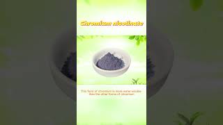 What is Chromium nicotinate  Chromium Polynicotinate Benefits [upl. by Atsira]