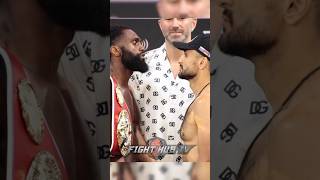 Jaron Ennis STARES DOWN David Avanesyan in FINAL face off at weigh in [upl. by Tare]