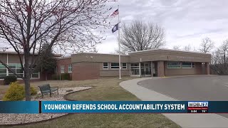 Youngkin Defends School Accountability System [upl. by Garrott683]