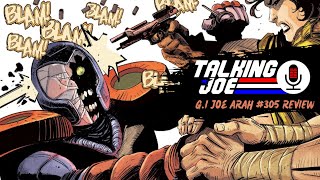 TALKING JOE  Gi JOE ARAH 305 review WITH IMAGES  Skybound A Real American Hero [upl. by Iyre825]