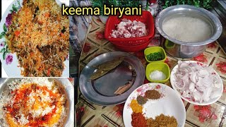 zaikedar keema biryani recipe l chatpati biryani l how to make keema biryani l naaz ki rasoi 786 [upl. by Cowen]