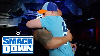 The Rock and John Cena highlight wild SmackDown SmackDown Sept 15 2023 [upl. by Aimet701]