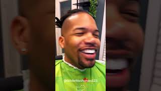 Various pranks in the barber shop funny funnyprank prank praank [upl. by Ardnuahc]