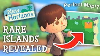 Animal Crossing New Horizons  RARE amp SPECIAL Island Maps Revealed [upl. by Foy]