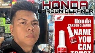 ADV160 VLOG  APPLICATION OF CARBON CLEANER ON OUR HONDA ADV160 [upl. by Bate]