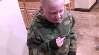 Kids try wasabi for first time [upl. by Egas815]