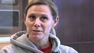 Womens lacrosse interview Stephani Schmidt [upl. by Ahsiliw]