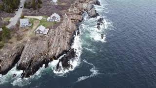 Bailey Island Maine 4K Drone tour [upl. by Micah]