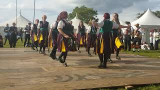 Belle dVain at Bromyard Folk Festival dancing Clitheroe [upl. by Armil805]