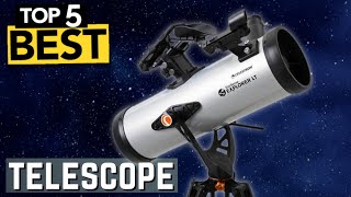 TOP 5 Best Telescope for beginners  2024 Buyers Guide [upl. by Soilisav25]