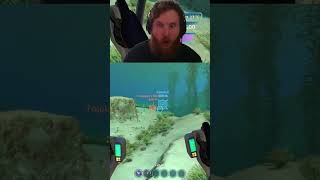 First Time in a PRAWN in Subnautica gaming subnautica thalassophobia ocean funny viral [upl. by Loralyn]