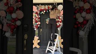 Gingerbread House Door Decor [upl. by Hi]