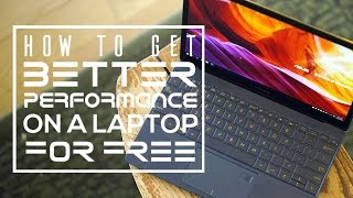 5 Simple Steps To Improve Your Laptops Performance For Free  Get Better Performance And Thermals [upl. by Yankee135]