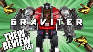 Gigapower Gigasaurs HQ04R Graviter Thews Awesome Transformers Reviews 187 [upl. by Press234]