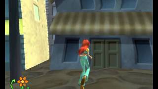 Winx Club PS2  OOB in the first level [upl. by Goldie154]