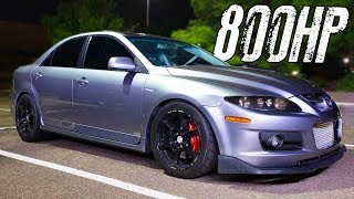 800HP Mazdaspeed6 battles V8’s on the STREET [upl. by Acinorehs]