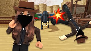 ESCAPING PRISON IN THE WILD WEST  Wild West Obby [upl. by Duck359]