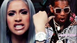 Cardi B warns Offset quotIf you cheat on me again you will lose your wifequot [upl. by Sihtam641]