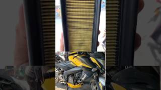 Bajaj pulsar NS 200 air filter replacement 2020 model automobile video bike super bike video [upl. by Leifeste210]